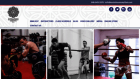 What Evolutionmuaythai.com website looked like in 2020 (3 years ago)