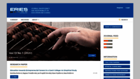 What Eriesjournal.com website looked like in 2020 (5 years ago)