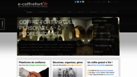 What Ecoffrefort.fr website looked like in 2020 (3 years ago)