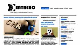 What Entreno.pl website looked like in 2020 (3 years ago)