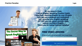 What Englishcoachchad.com website looked like in 2020 (3 years ago)