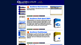 What Excellencesoft.com website looked like in 2020 (3 years ago)