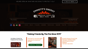 What Emmettsenergy.com website looked like in 2020 (3 years ago)