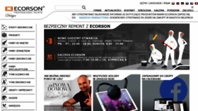 What Ecorson.com website looked like in 2020 (3 years ago)