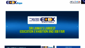 What Edex.lk website looked like in 2020 (3 years ago)