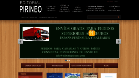 What Editorialpirineo.com website looked like in 2020 (3 years ago)