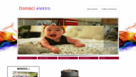 What Elektroo.cz website looked like in 2020 (3 years ago)