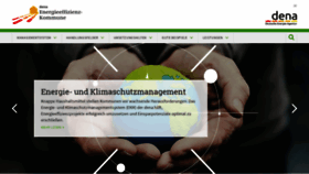 What Energieeffiziente-kommune.de website looked like in 2020 (3 years ago)