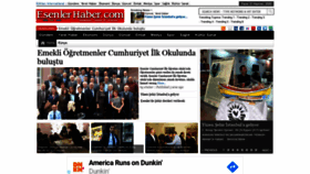 What Esenlerhaber.com website looked like in 2020 (5 years ago)