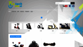 What E-techbike.at website looked like in 2020 (3 years ago)