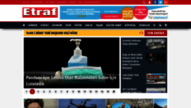 What Etrafgazetesi.com website looked like in 2020 (3 years ago)