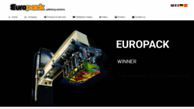 What Europackitaly.com website looked like in 2020 (3 years ago)