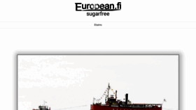 What European.fi website looked like in 2020 (3 years ago)