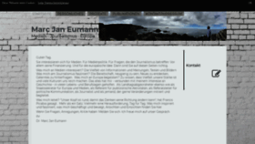 What Eumann.de website looked like in 2020 (3 years ago)