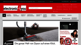 What Electronic4you.de website looked like in 2020 (3 years ago)