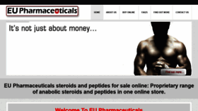 What Eupharmaceuticals.com website looked like in 2020 (3 years ago)