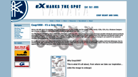 What Exup1000.co.uk website looked like in 2020 (3 years ago)