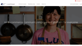 What Ecomconnect.org website looked like in 2020 (3 years ago)