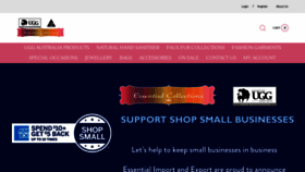 What Essentialshop.com.au website looked like in 2020 (3 years ago)