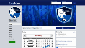 What Erzurumspor.com website looked like in 2020 (3 years ago)