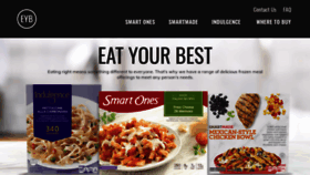 What Eatyourbest.com website looked like in 2020 (3 years ago)