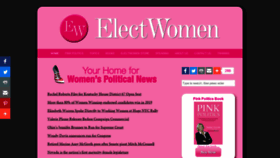 What Electwomen.com website looked like in 2020 (3 years ago)