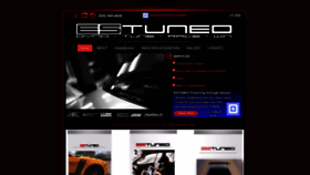 What Estuned.com website looked like in 2020 (3 years ago)
