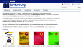 What Eurobookshop.be website looked like in 2020 (3 years ago)