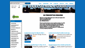 What Equine-mega-store.com website looked like in 2020 (4 years ago)