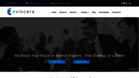 What Evincera.com website looked like in 2020 (3 years ago)