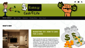 What Easycash4life.com website looked like in 2020 (3 years ago)