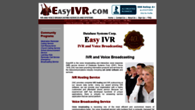 What Easyivr.com website looked like in 2020 (3 years ago)