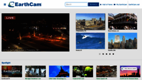 What Earthcam.com website looked like in 2020 (3 years ago)