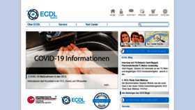 What Ecdl.at website looked like in 2020 (3 years ago)