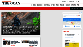 What Englishnews.thegoan.net website looked like in 2020 (3 years ago)