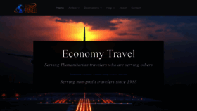 What Economytravel.com website looked like in 2020 (3 years ago)