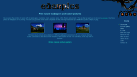 What Edenpics.com website looked like in 2020 (3 years ago)