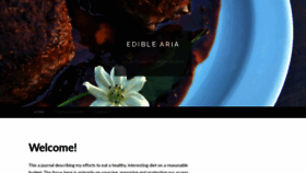 What Ediblearia.com website looked like in 2020 (3 years ago)