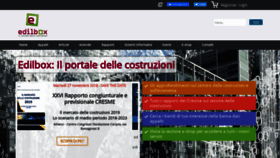 What Edilbox.it website looked like in 2020 (5 years ago)