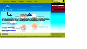 What Egide.asso.fr website looked like in 2020 (3 years ago)