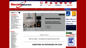 What Electrosacavem.com website looked like in 2020 (3 years ago)
