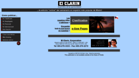 What Elclarin.com website looked like in 2020 (3 years ago)