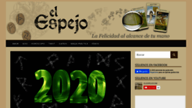 What Elespejo.com website looked like in 2020 (3 years ago)