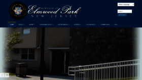 What Elmwoodparknj.us website looked like in 2020 (5 years ago)