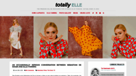 What Elle-fanning.net website looked like in 2020 (3 years ago)