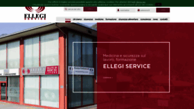 What Ellegi-service.it website looked like in 2020 (3 years ago)