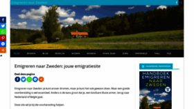 What Emigreren-naar-zweden.com website looked like in 2020 (3 years ago)