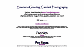 What Emotionscards.com website looked like in 2020 (3 years ago)