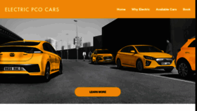 What Electricpcocars.com website looked like in 2020 (3 years ago)