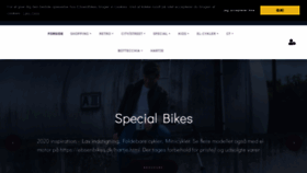 What Ebsenbikes.dk website looked like in 2020 (3 years ago)